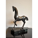 銅雕藝術馬(黑灰色) y14039 立體雕塑.擺飾 立體擺飾系列-動物、人物系列